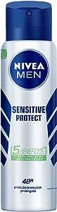 DESODORANTE NIVEA AEROSOL MEN SENSITIVE PROTECT 150ML