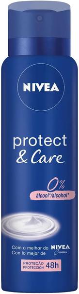DESODORANTE NIVEA AEROSOL PROTECT & CARE 150ML