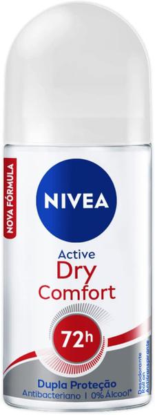 DESODORANTE NIVEA ROLL-ON ACTIVE DRY COMFORT 50ML