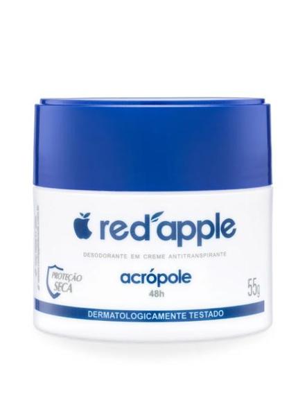 DESODORANTE RED APPLE CREME ACROPOLE 55G