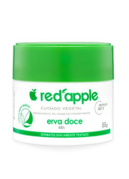 DESODORANTE RED APPLE CREME ERVA DOCE 55G