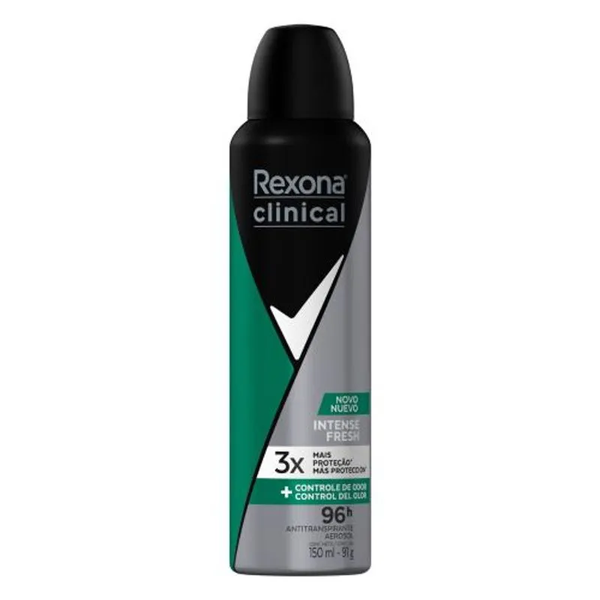 DESODORANTE REXONA AEROSOL CLINICAL INTENSE FRESH 91G
