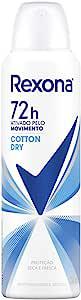 DESODORANTE REXONA AEROSOL COTTON DRY 72H 150ML