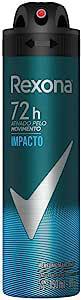 DESODORANTE REXONA AEROSOL MEN IMPACTO 72H 90G