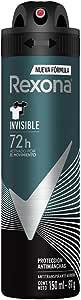 DESODORANTE REXONA AEROSOL MEN INVISIBLE 72H 150ML