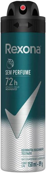 DESODORANTE REXONA AEROSOL MEN S/PERFUME 72H 150ML