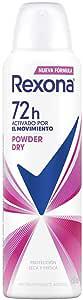 DESODORANTE REXONA AEROSOL POWDER DRY 72H 150ML