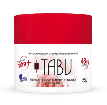 DESODORANTE TABU CREME TRADICIONAL 55G