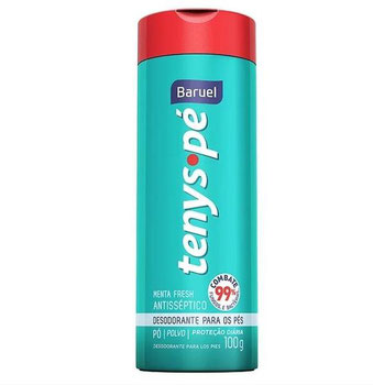 DESODORANTE TENYS-PE PO MENTA FRESH 100G