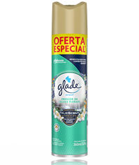 DESODORIZANTE AMBIENTE GLADE AEROSOL FRESCOR DE AGUAS FLORAIS PROMOCIONAL 360ML