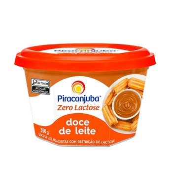 DOCE DE LEITE PIRACANJUBA ZERO LACTOSE 350G