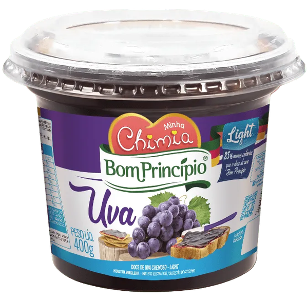 DOCE FRUTA BOM PRINCIPIO UVA 400G