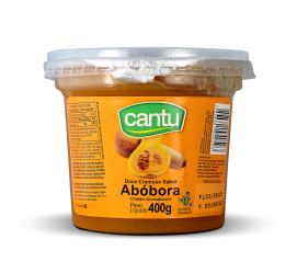 DOCE FRUTA CANTU ABOBORA 400G