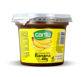 DOCE FRUTA CANTU BANANA 400G