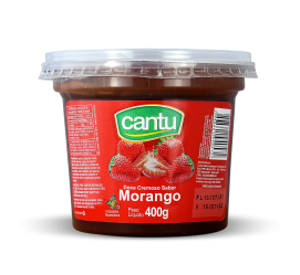 DOCE FRUTA CANTU MORANGO 400G