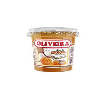 DOCE FRUTA OLIVEIRA ABOBORA C/COCO 400G