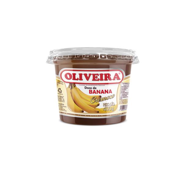 DOCE FRUTA OLIVEIRA BANANA 400G