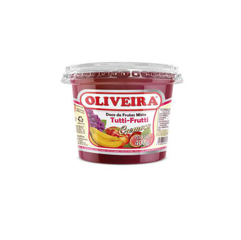 DOCE FRUTA OLIVEIRA TUTTI FRUTTI 400G