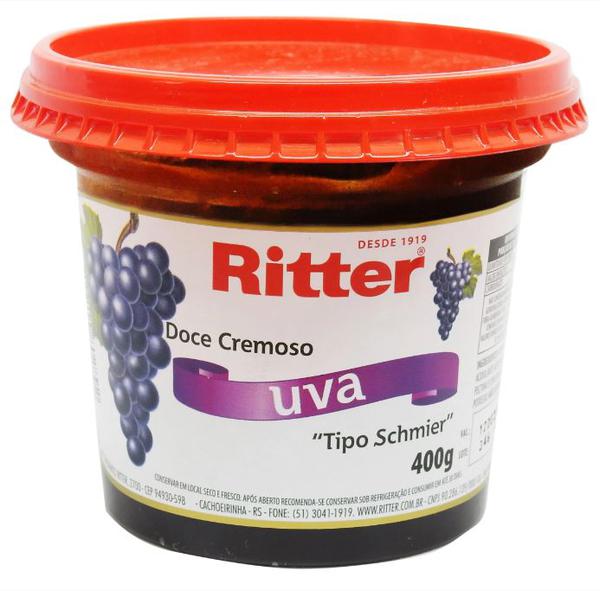 DOCE FRUTA RITTER UVA 400G