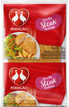 EMPANADO PERDIGAO FRANGO RECHEADO QUEIJO/PRESUNTO 100G