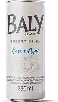 ENERGETICO BALY ENERGY DRINK COCO/ACAI 250ML