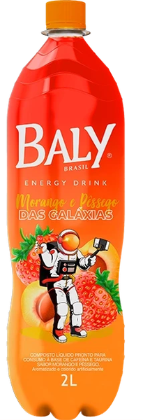 ENERGETICO BALY ENERGY DRINK MORANGO/PESSEGO 2LT