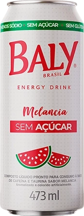 ENERGETICO BALY ENERGY DRINK S/ACUCAR MELANCIA 473ML