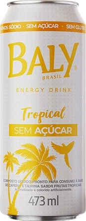 ENERGETICO BALY ENERGY DRINK S/ACUCAR TROPICAL 473ML