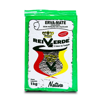 ERVA MATE REI VERDE TRADICIONAL VACUO 1KG