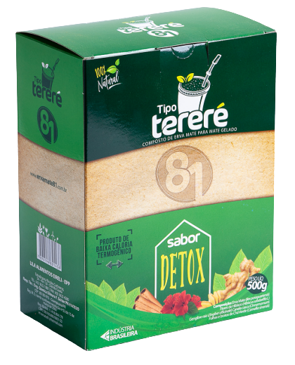 ERVA MATE TERERE 81 DETOX 500G