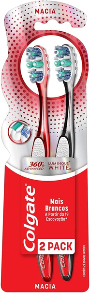 ESCOVA DENTAL COLGATE 360 LUMINOUS LEVE 2 PAGUE 1