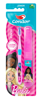 ESCOVA DENTAL CONDOR JUNIOR BARBIE C/ESTOJO REF.3160-0