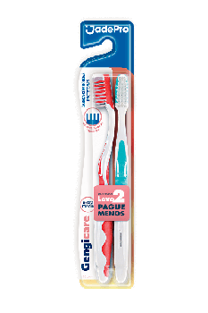 ESCOVA DENTAL JADEPRO GENGICARE EXTRAMACIA LEVE 2 PAGUE MENOS REF.529