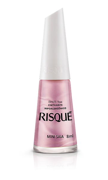 ESMALTE RISQUE CINTILANTE MINI SAIA 8ML