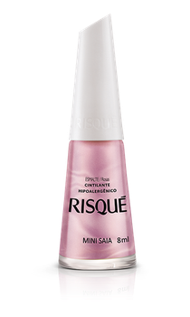 ESMALTE RISQUE CINTILANTE MINI SAIA 8ML
