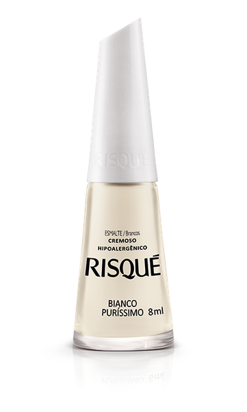 ESMALTE RISQUE CREMOSO BIANCO PURISSIMO 8ML
