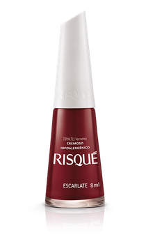 ESMALTE RISQUE CREMOSO ESCARLATE 8ML
