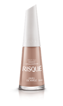 ESMALTE RISQUE CREMOSO GRAO DE ARROZ 8ML