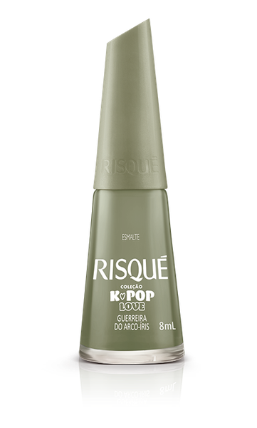 ESMALTE RISQUE CREMOSO K-POP GUERREIRA DO ARCO-IRIS 8ML