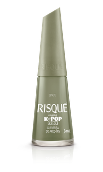 ESMALTE RISQUE CREMOSO K-POP GUERREIRA DO ARCO-IRIS 8ML