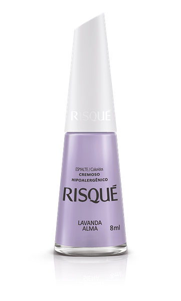 ESMALTE RISQUE CREMOSO LAVANDA ALMA 8ML
