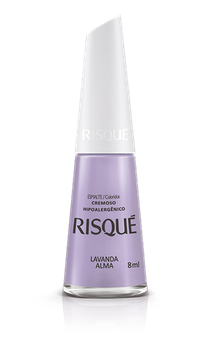 ESMALTE RISQUE CREMOSO LAVANDA ALMA 8ML