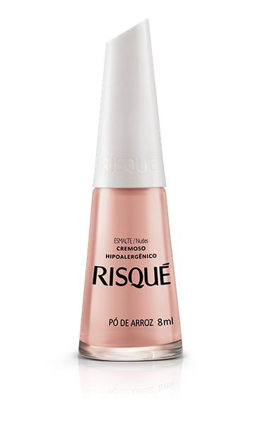 ESMALTE RISQUE CREMOSO PO DE ARROZ 8ML