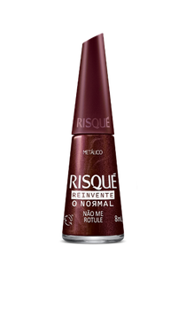 ESMALTE RISQUE METALICO REINVENTE O NORMAL NAO ME ROTULE 8ML