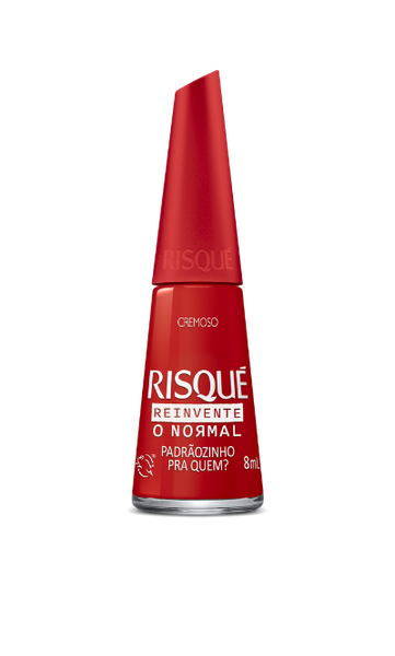 ESMALTE RISQUE CREMOSO REIVENTE O NORMAL PADRAOZINHO PRA QUEM? 8ML
