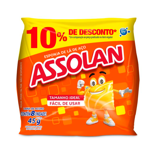 ESPONJA LA ACO ASSOLAN 10% DESCONTO 45G
