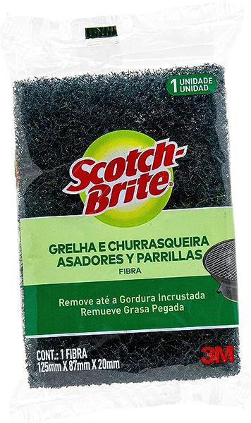 ESPONJA SCOTCH-BRITE GRELHA/CHURRASQUEIRA