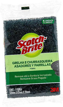 ESPONJA SCOTCH-BRITE GRELHA/CHURRASQUEIRA