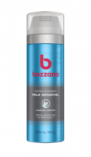 ESPUMA BARBEAR BOZZANO PELE SENSIVEL 200ML