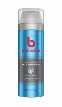 ESPUMA BARBEAR BOZZANO PELE SENSIVEL 200ML